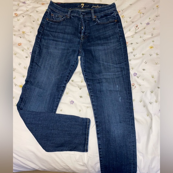 7 for All Mankind Josefiina Skinny Boyfriend Jean - Picture 5 of 7